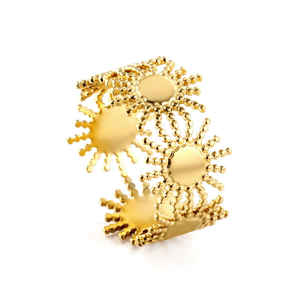 Multi - Sun Statement Ring - MacroPanora