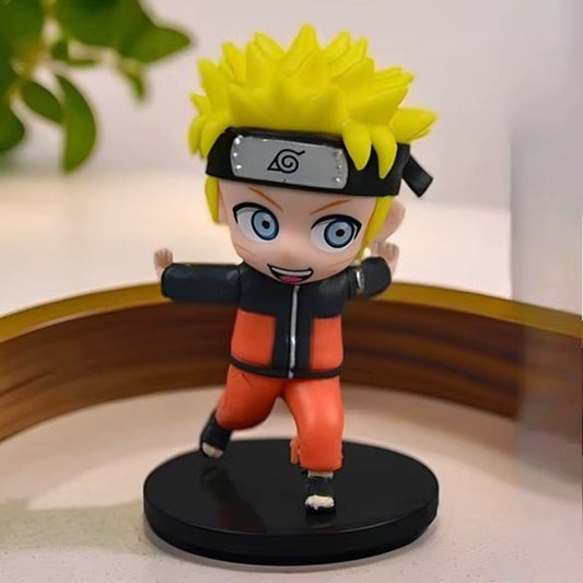 Naruto Kakashi Itachi Tsunade Figurines Doll Handmade Models Omaments Cartoon Trendy Toys: Sasuke - MacroPanora