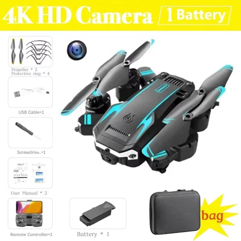 New G6 Drone 8K 5G GPS Professional HD 360 ° Aerial Photography Dual - Camera Foldables Obstacles Avoidanc Brushless Quadrotor 5KM - MacroPanora