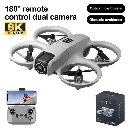 NEW Original GT3 Drone 8K WIFI GPS Professional HD Aerial Photography Remote Control Aircraft HD Dual Camera Quadcopter Toys UAV - MacroPanora