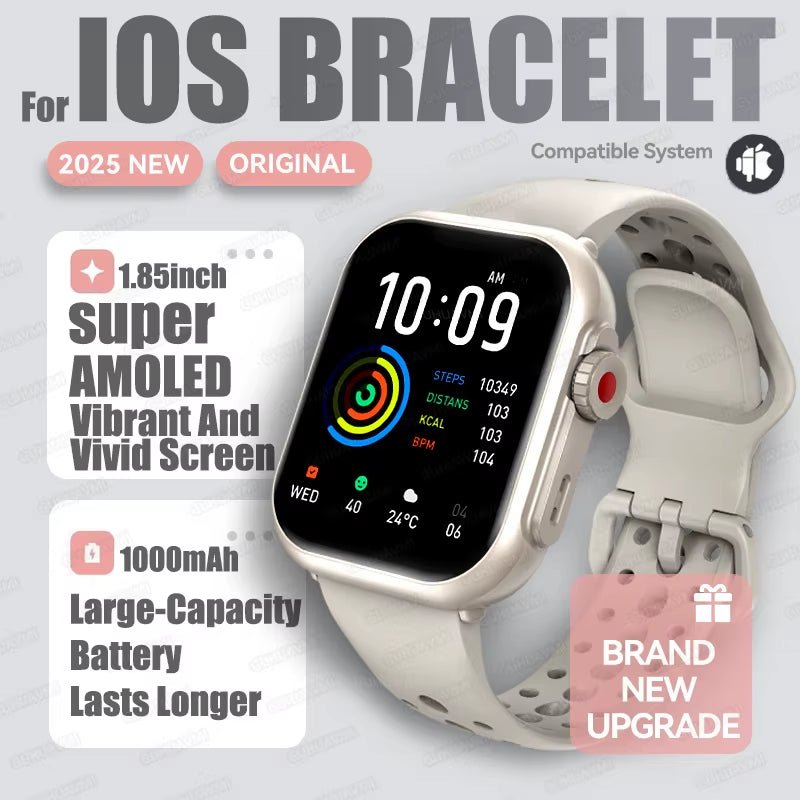 New Smart Watch Women Bluetooth Call Watch Fitness Tracker Waterproof Sport Smart Clock Fashion Ladies Men Smartwatch Woman - MacroPanora