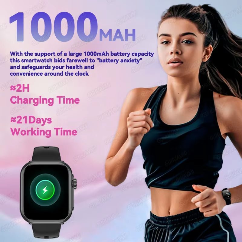 New Smart Watch Women Bluetooth Call Watch Fitness Tracker Waterproof Sport Smart Clock Fashion Ladies Men Smartwatch Woman - MacroPanora