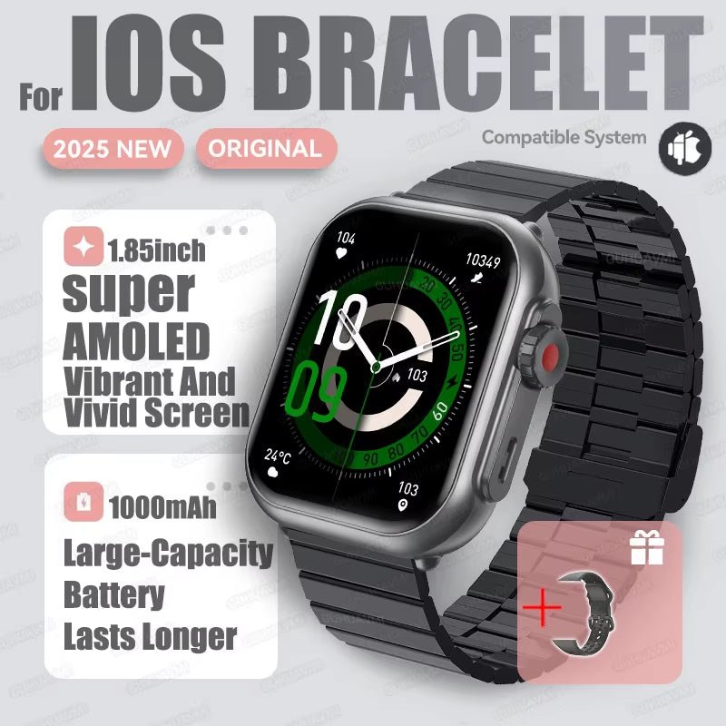 New Smart Watch Women Bluetooth Call Watch Fitness Tracker Waterproof Sport Smart Clock Fashion Ladies Men Smartwatch Woman - MacroPanora