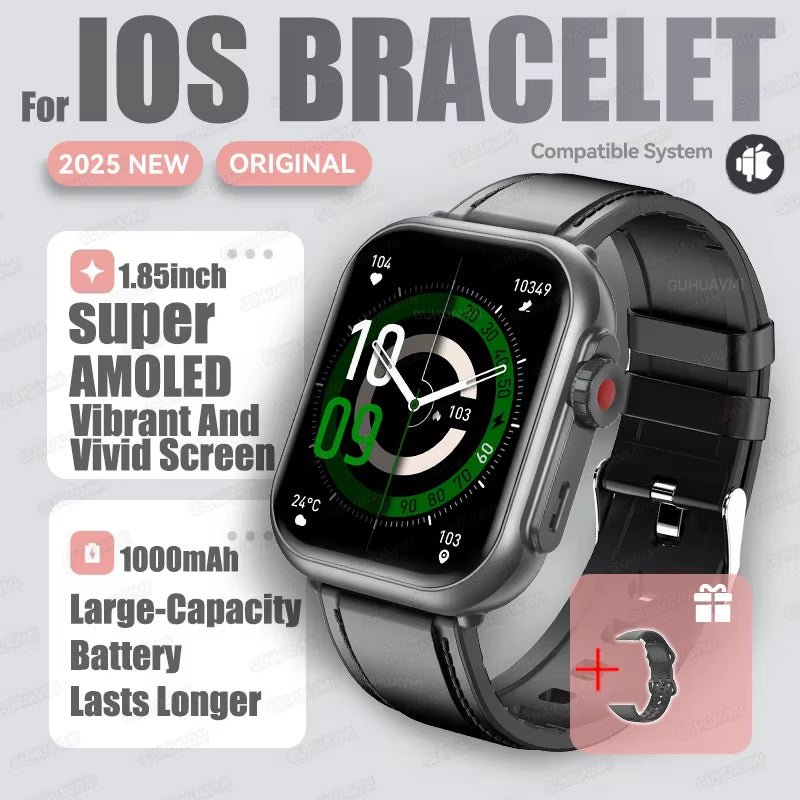 New Smart Watch Women Bluetooth Call Watch Fitness Tracker Waterproof Sport Smart Clock Fashion Ladies Men Smartwatch Woman - MacroPanora