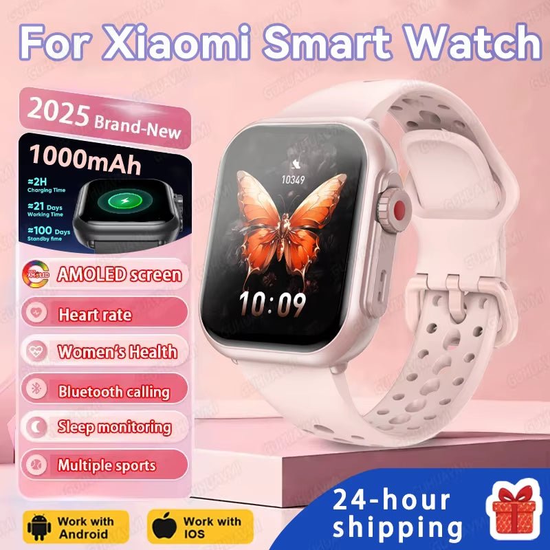New Smart Watch Women Bluetooth Call Watch Fitness Tracker Waterproof Sport Smart Clock Fashion Ladies Men Smartwatch Woman - MacroPanora