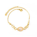 Ocean Shell Charm Bangle - MacroPanora