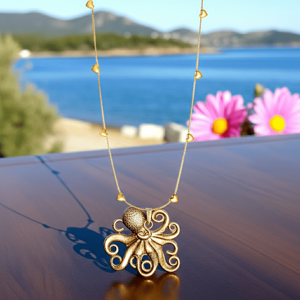 Octo Heart Pendant - MacroPanora