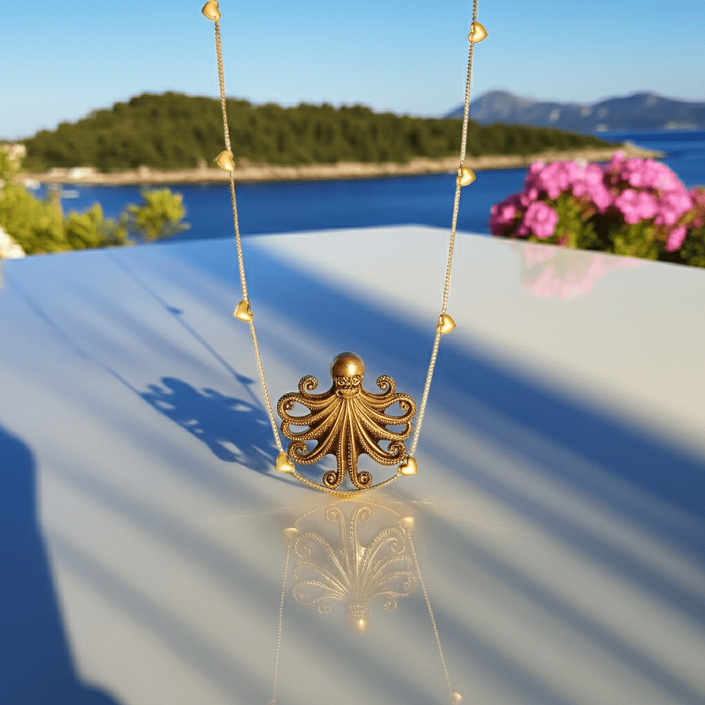 Octo Heart Pendant - MacroPanora