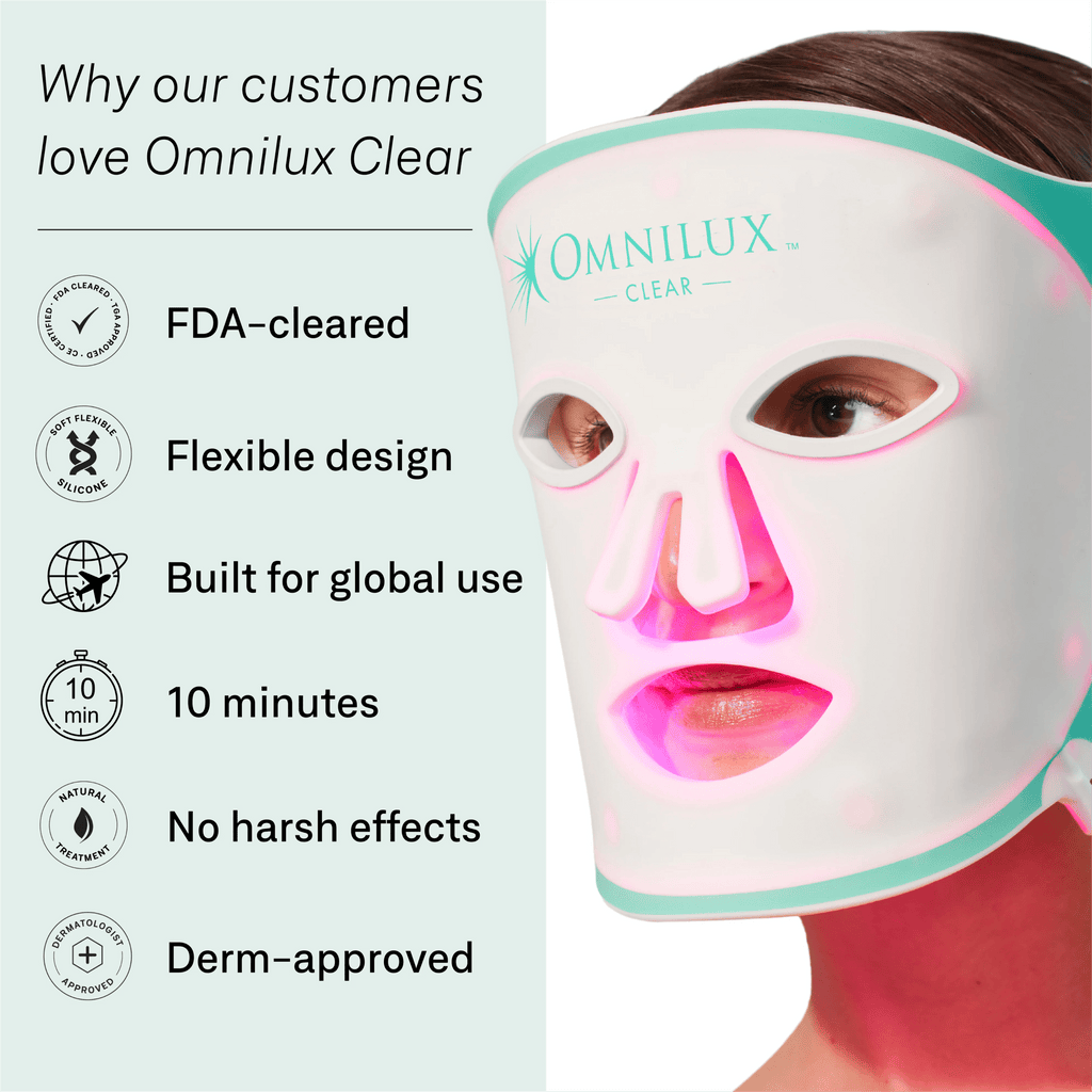 Omnilux Face Contour + Clear Bundle - Anti-Aging Devices & Accessories | MacroPanora