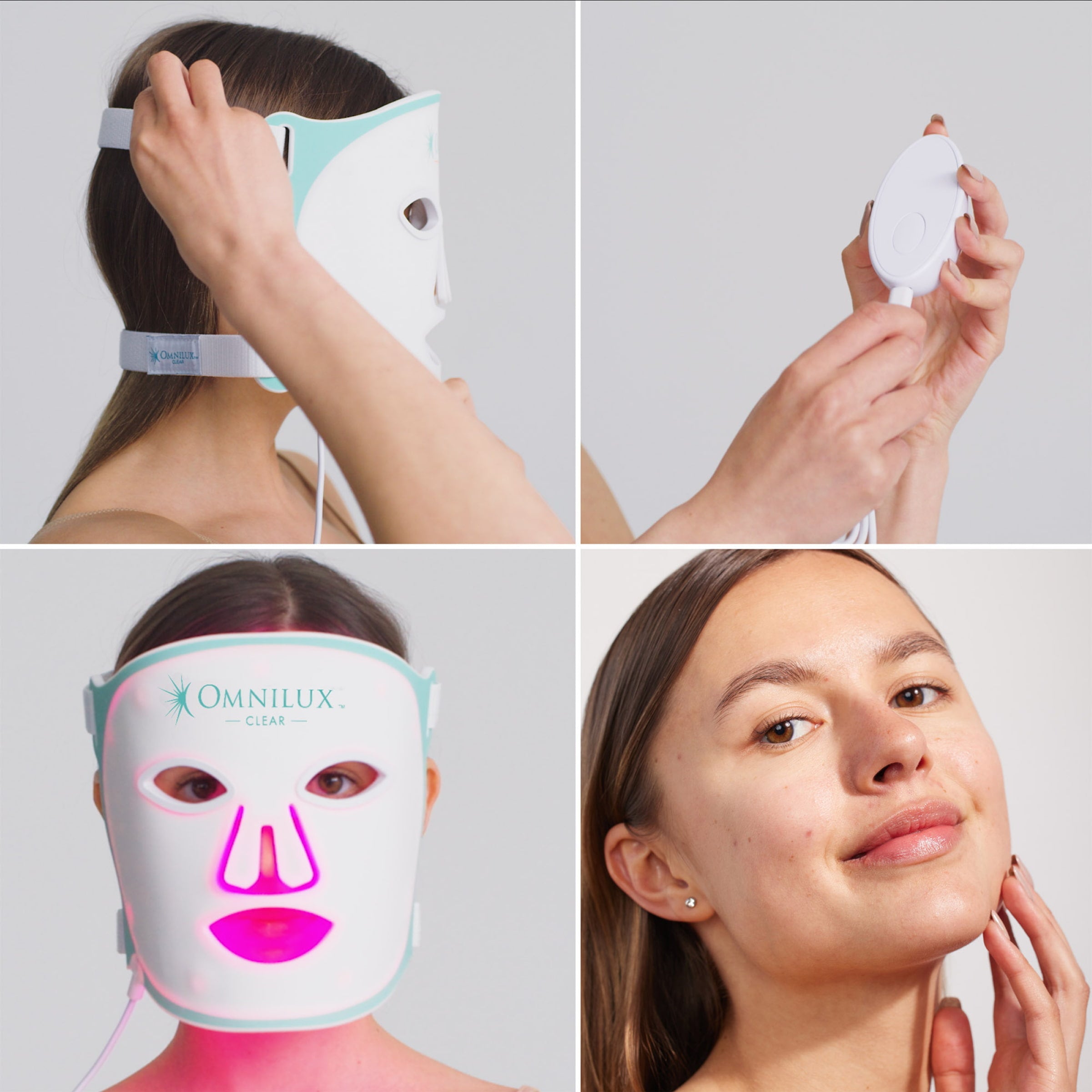 Omnilux Face Contour + Clear Bundle - Anti-Aging Devices & Accessories | MacroPanora