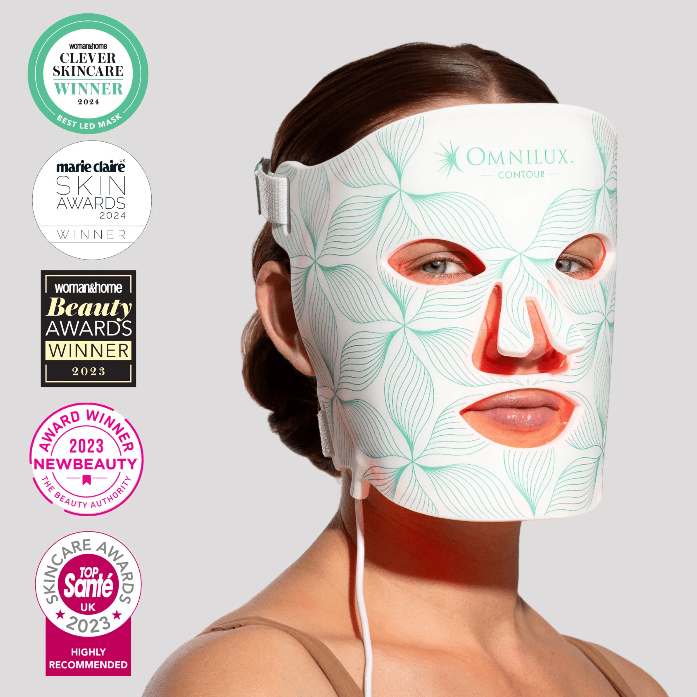 Omnilux Face Contour + Clear Bundle - Anti-Aging Devices & Accessories | MacroPanora