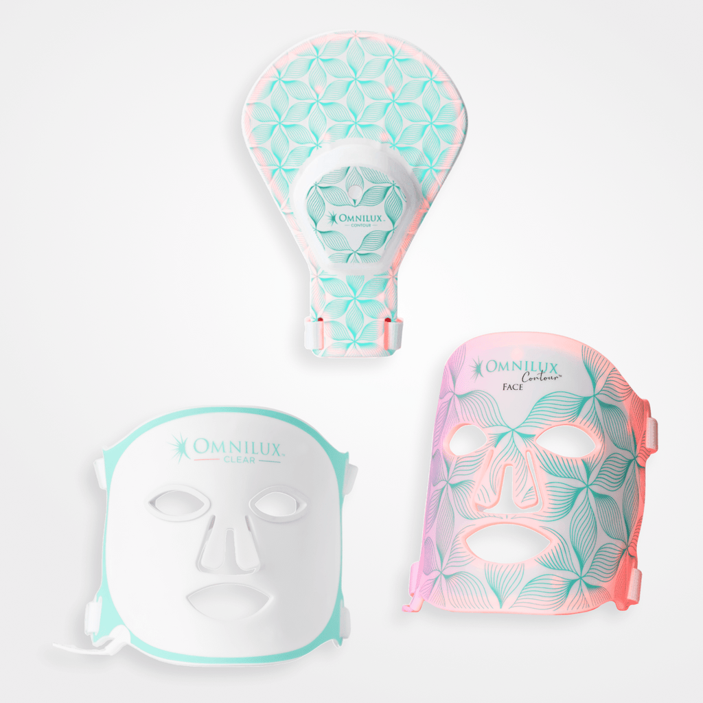 Omnilux Face Contour + Clear + Contour Glove - Anti-Aging Devices & Accessories | MacroPanora