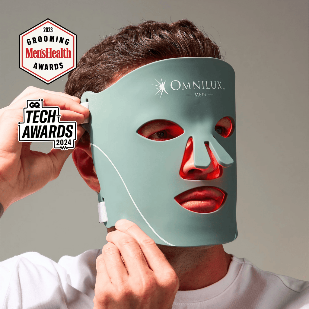 Omnilux Men + Contour Glove Bundle - Anti-Aging Devices & Accessories | MacroPanora