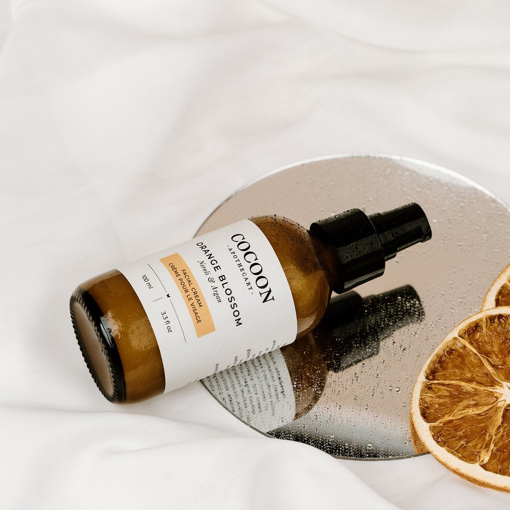 Orange Blossom Facial Cream — Lightweight for Normal to Oily Skin - MacroPanora