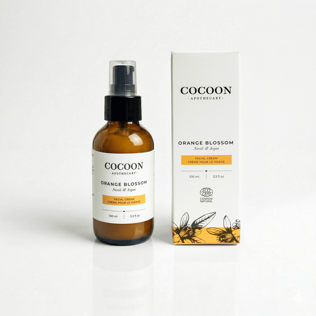 Orange Blossom Facial Cream — Lightweight for Normal to Oily Skin - MacroPanora