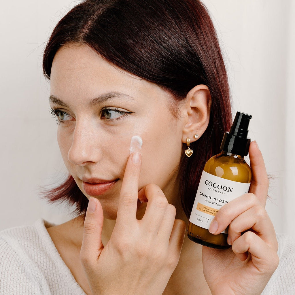 Orange Blossom Facial Cream — Lightweight for Normal to Oily Skin - MacroPanora