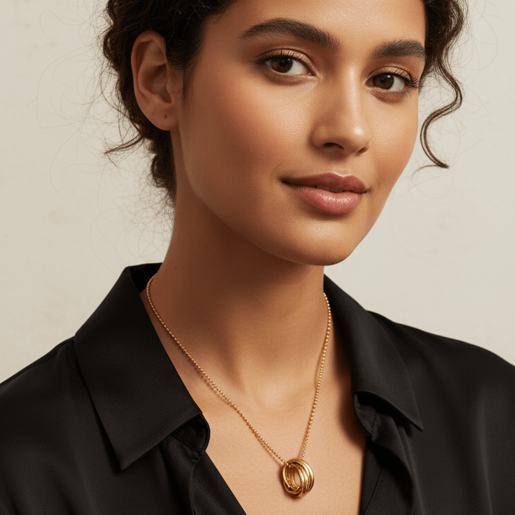 Orbit Multi - Circle Necklace - MacroPanora
