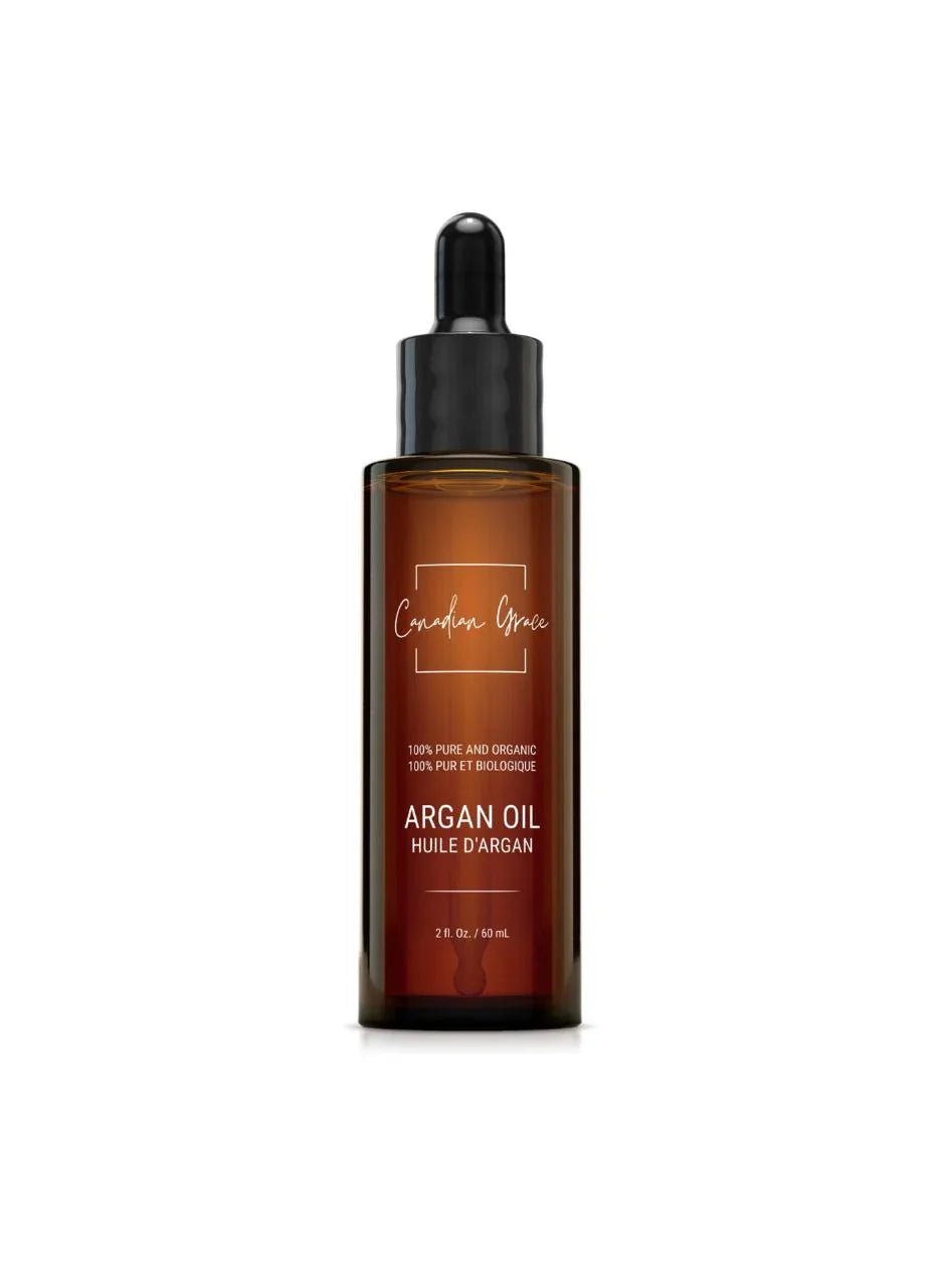Organic 100% Argan Oil - For Dry, Tight & Dehydrated Skin + Frizz - Prone, Dry Hair - MacroPanora
