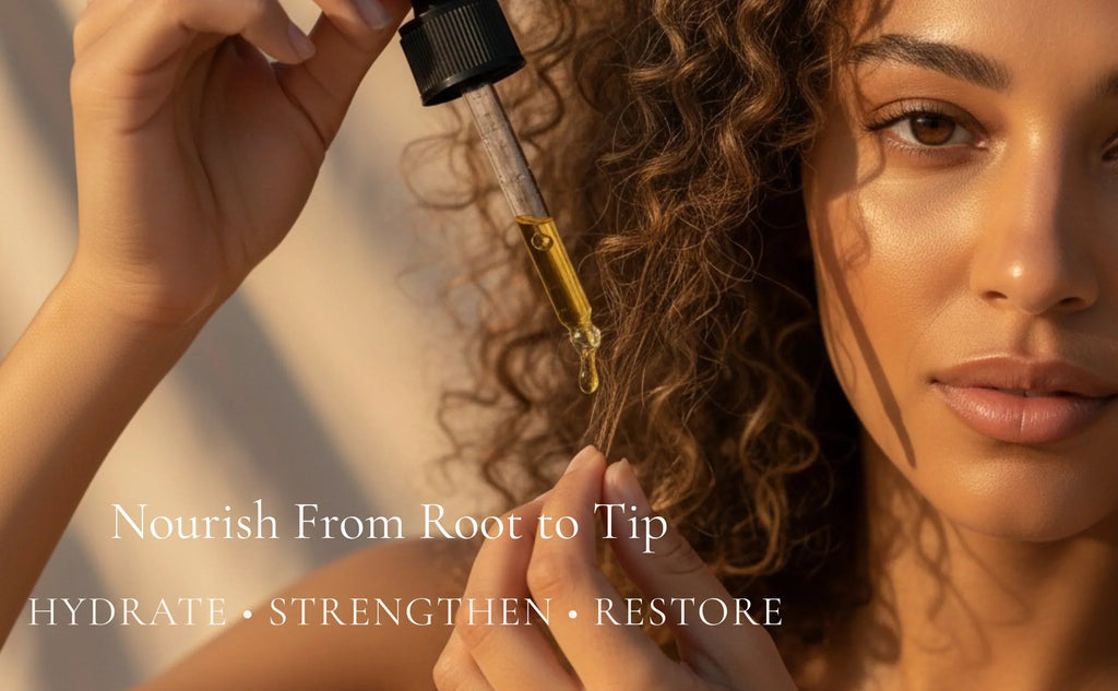Organic 100% Argan Oil - For Dry, Tight & Dehydrated Skin + Frizz - Prone, Dry Hair - MacroPanora