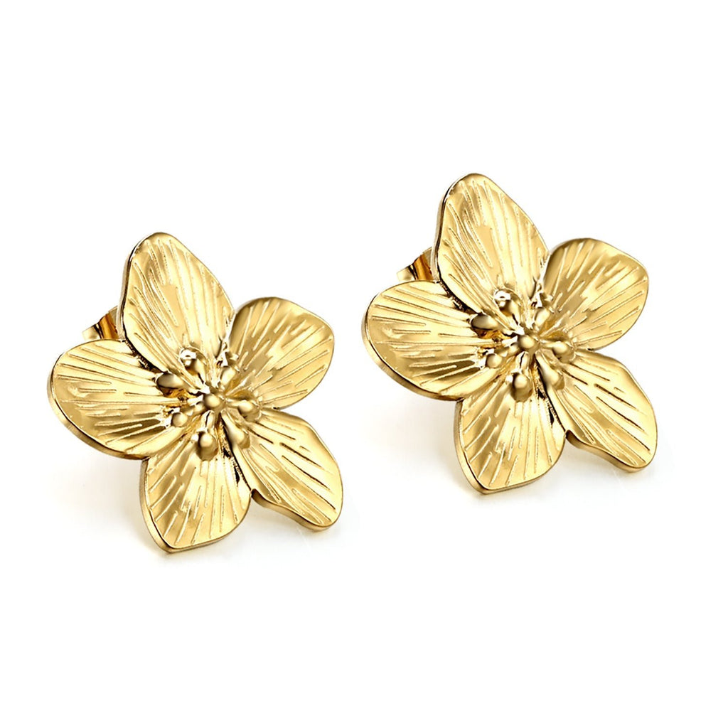 Peach Blossom Charm Earrings - MacroPanora