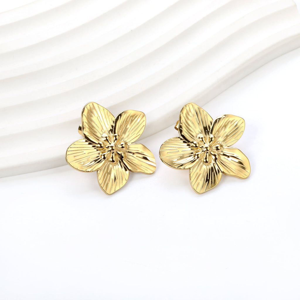 Peach Blossom Charm Earrings - MacroPanora