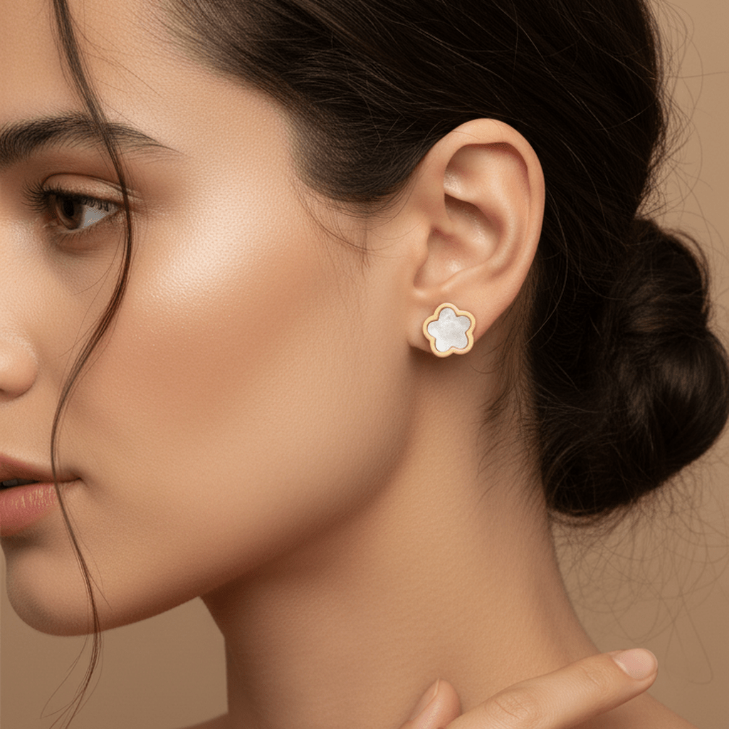 Pearl Blossom Studs - MacroPanora