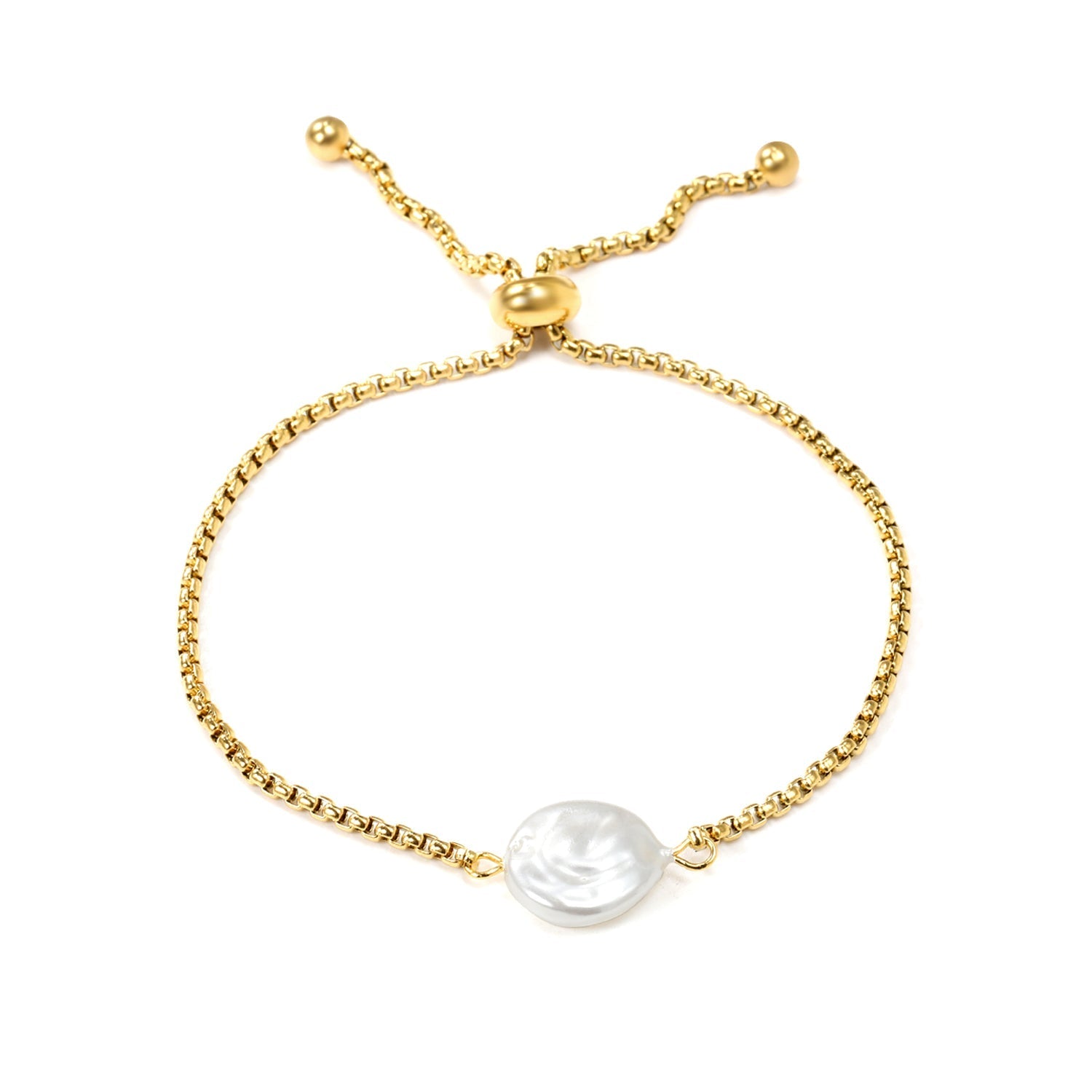 Pearl & Gold Harmony Bracelet - MacroPanora