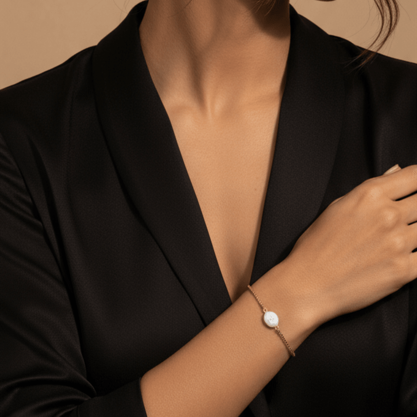Pearl & Gold Harmony Bracelet - MacroPanora