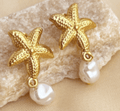 Pearl Seaside Vintage Earrings - MacroPanora