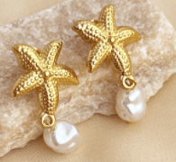 Pearl Seaside Vintage Earrings - MacroPanora