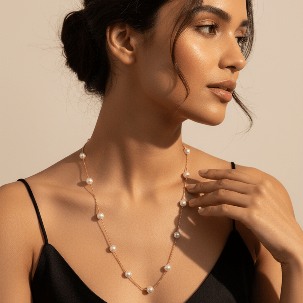 Pearl Serenity Necklace - MacroPanora