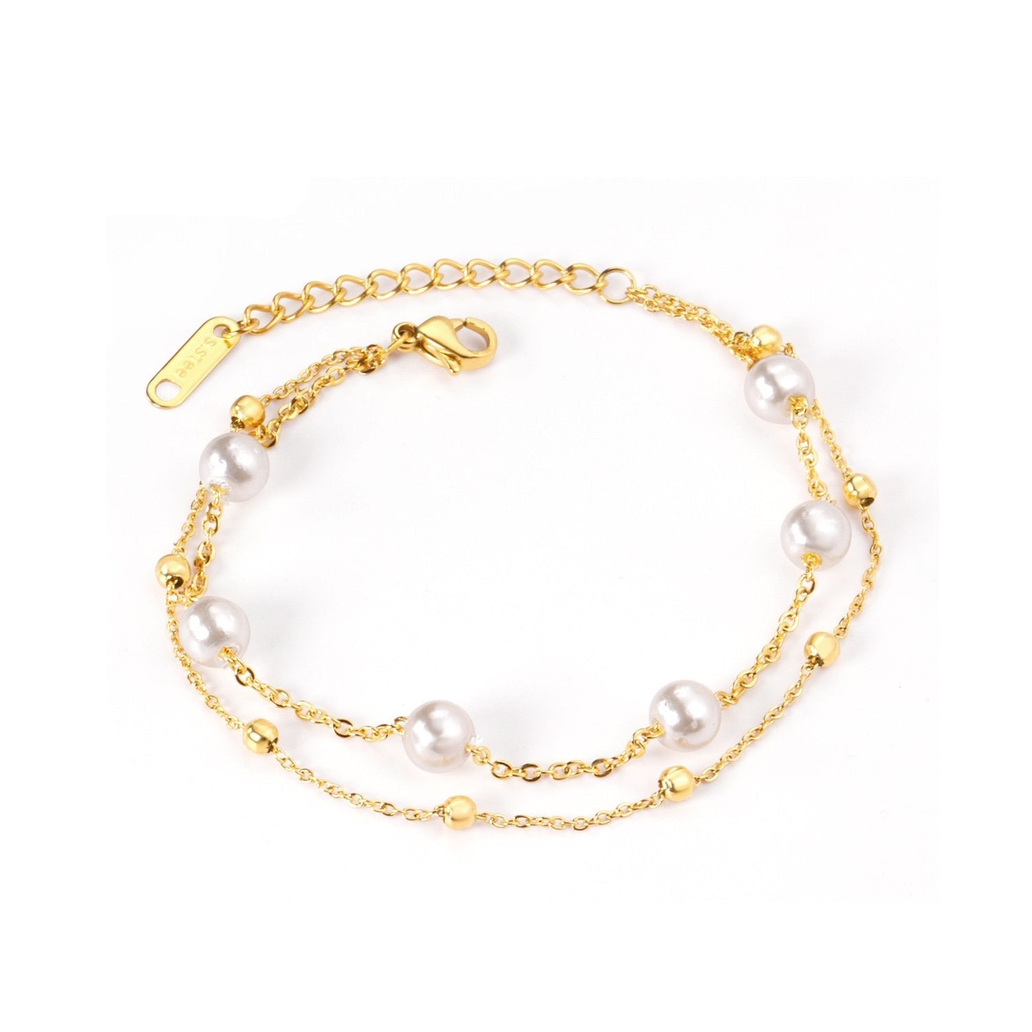 Pearl & Sphere Bangle - MacroPanora
