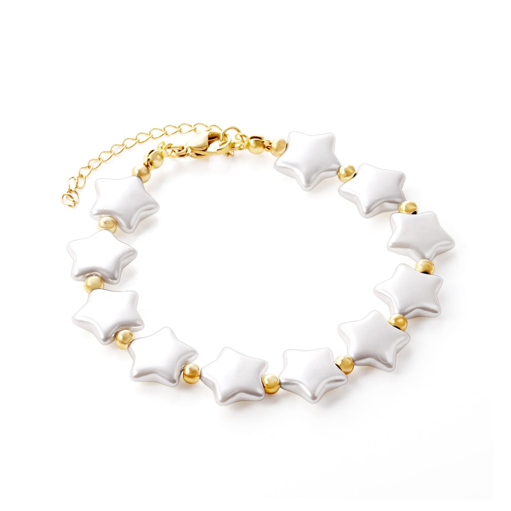 Pearl & Steel Bangle - MacroPanora