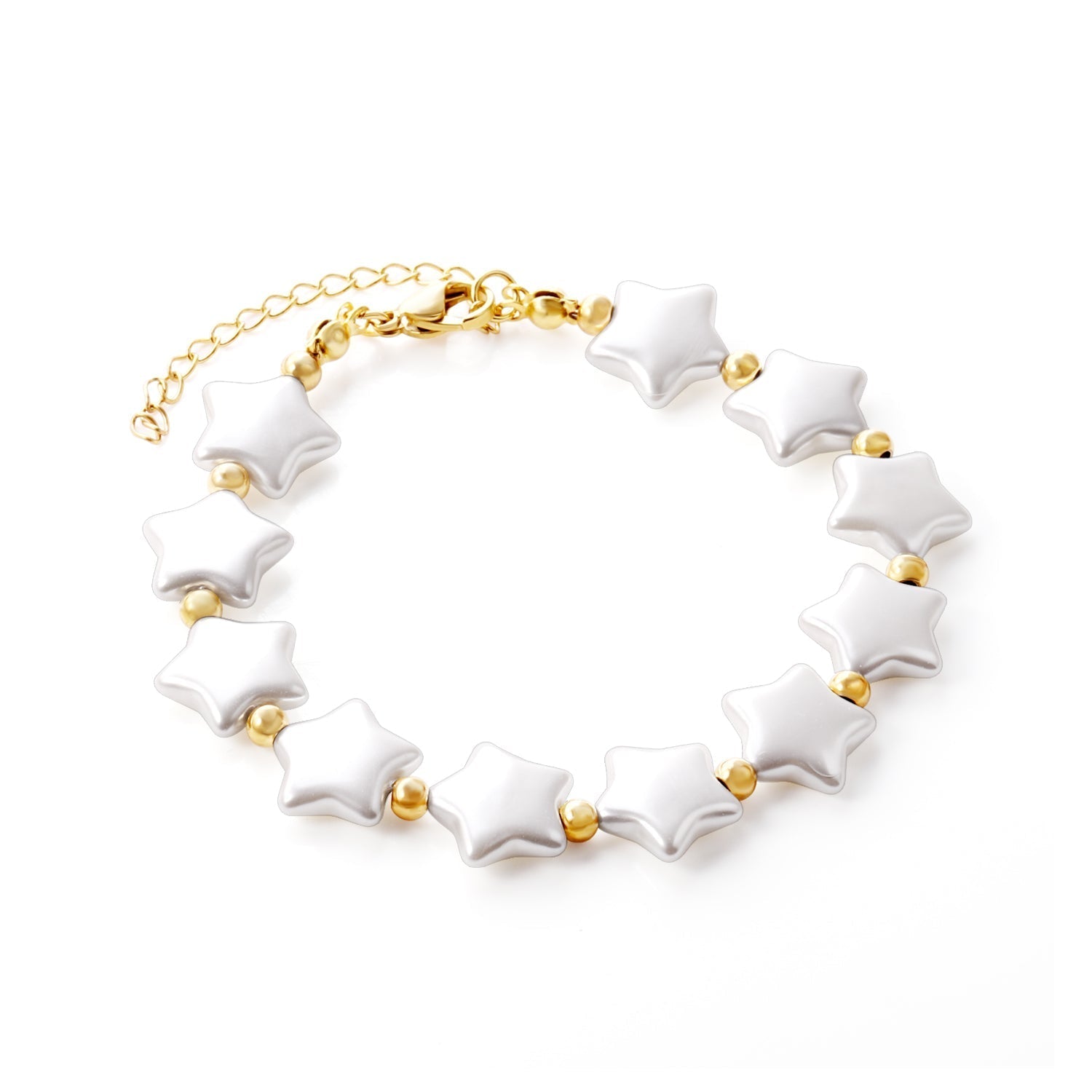 Pearl & Steel Bangle - MacroPanora