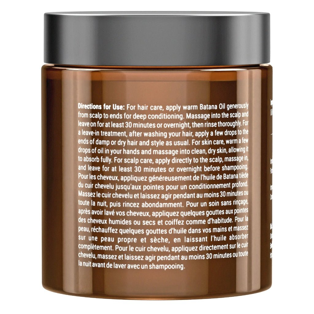 Premium 100% Raw & Organic Batana Oil - Deep Hair Repair & Strength For Dry, Damaged & Breakage-Prone Hair - MacroPanora