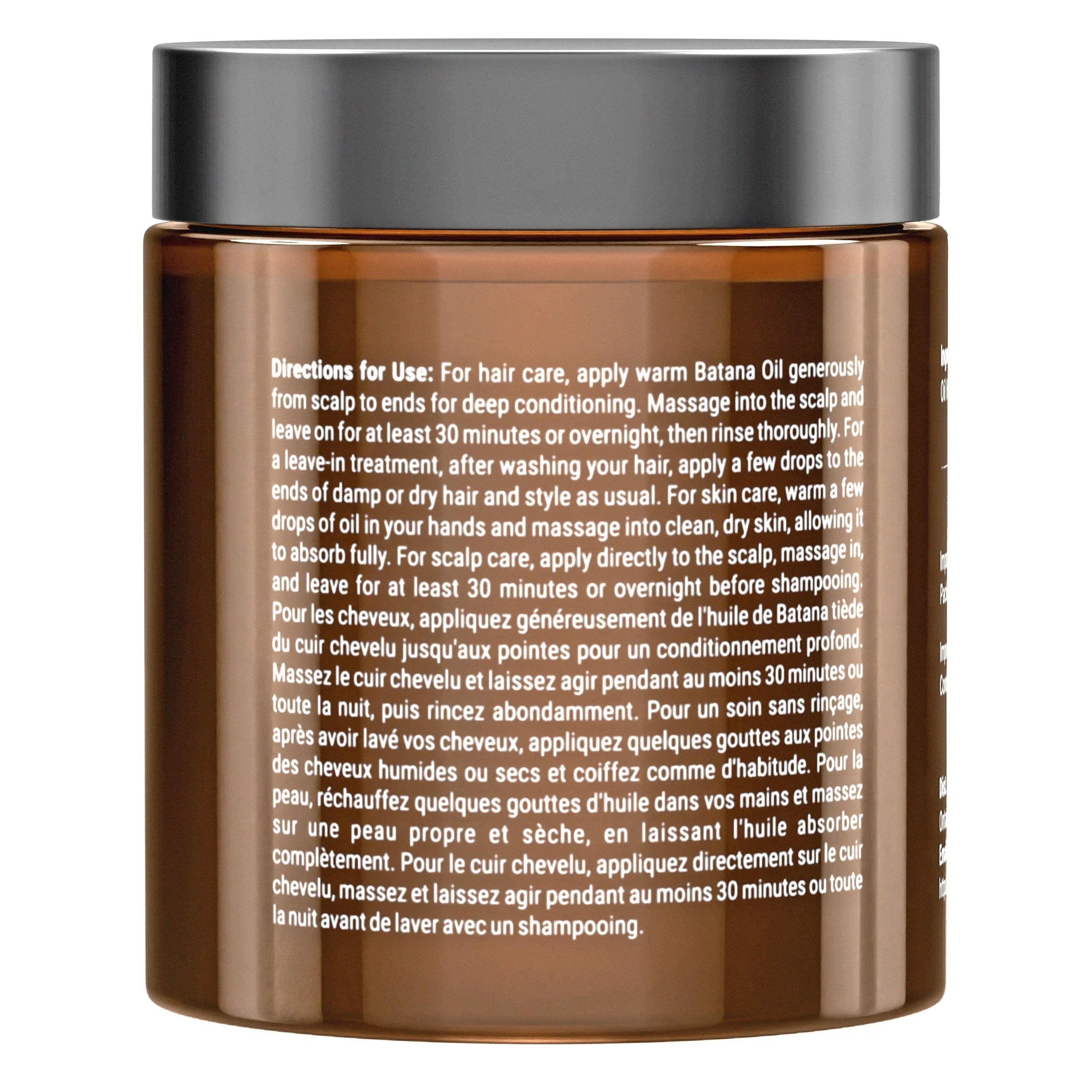 Premium 100% Raw & Organic Batana Oil - Deep Hair Repair & Strength For Dry, Damaged & Breakage-Prone Hair - MacroPanora