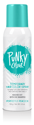 Punky Colour Temporary Hair Colour Spray - Perfectly Peacock - MacroPanora