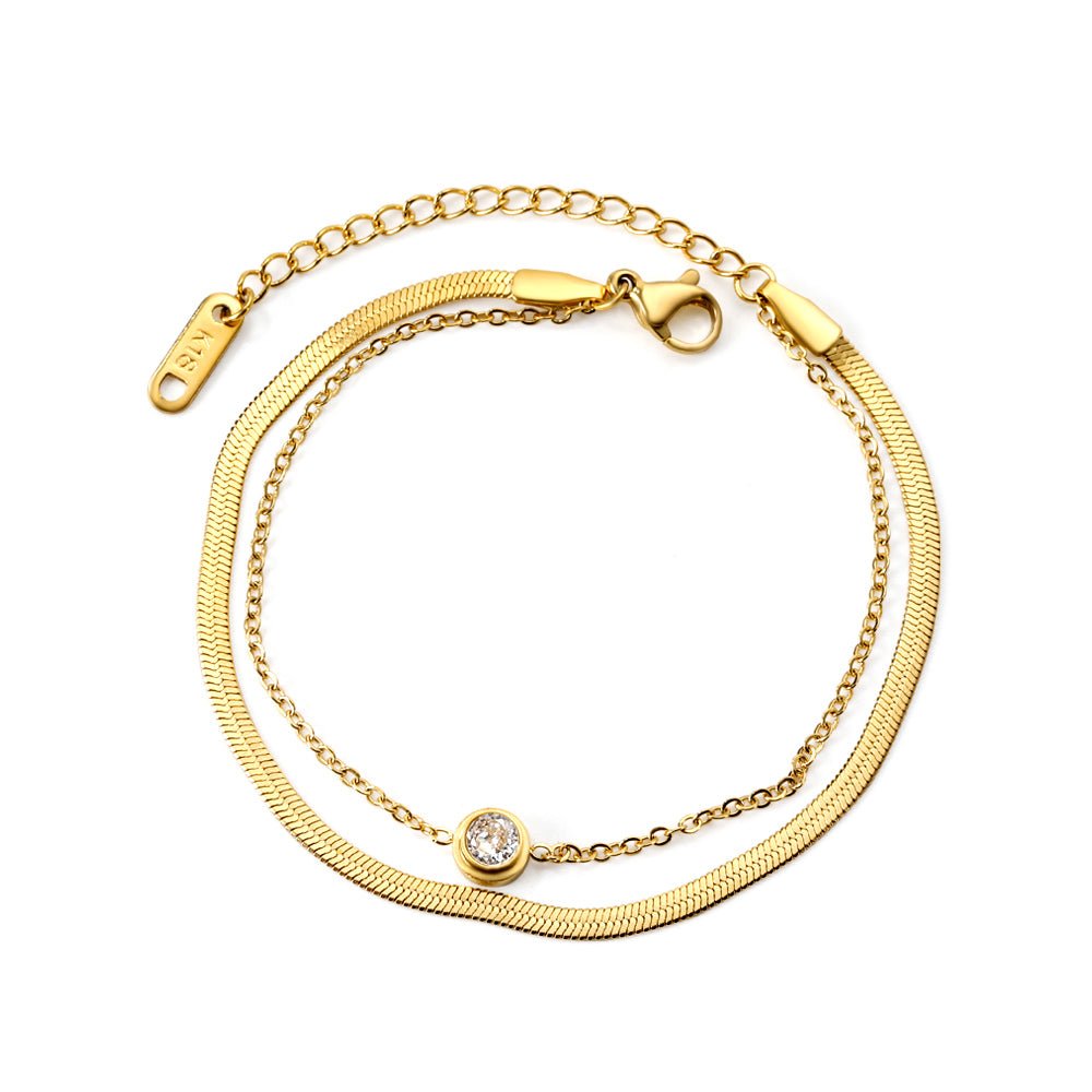 Radiant Diamond Duo Bracelet - MacroPanora