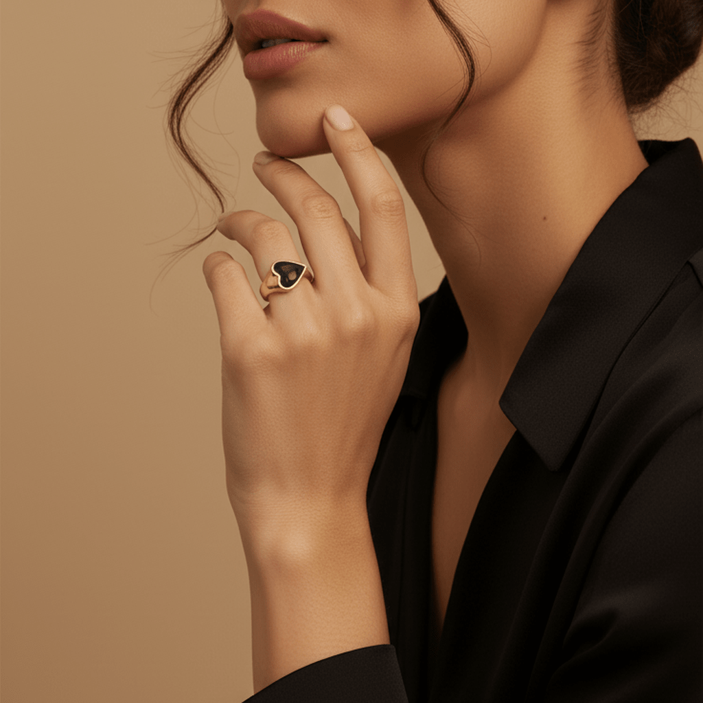 Radiant Dual - Tone Ring Set - MacroPanora