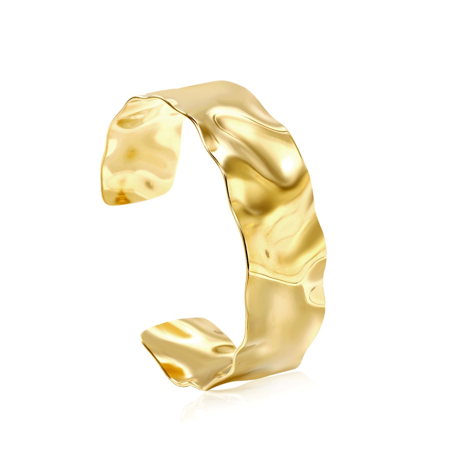 Radiant Harmony Open Bangle - MacroPanora