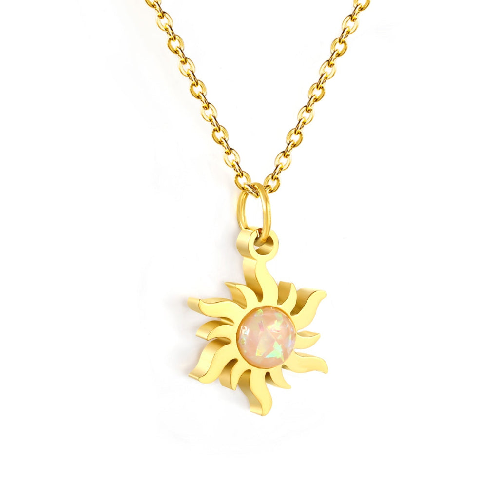Radiant Sunstone Necklace - MacroPanora
