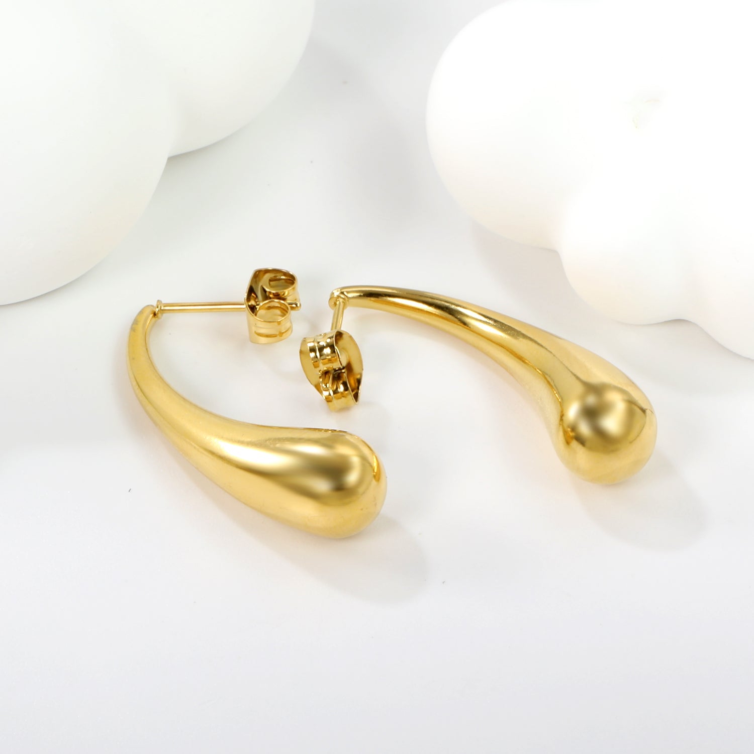 Radiant Teardrop Statement Earrings - MacroPanora