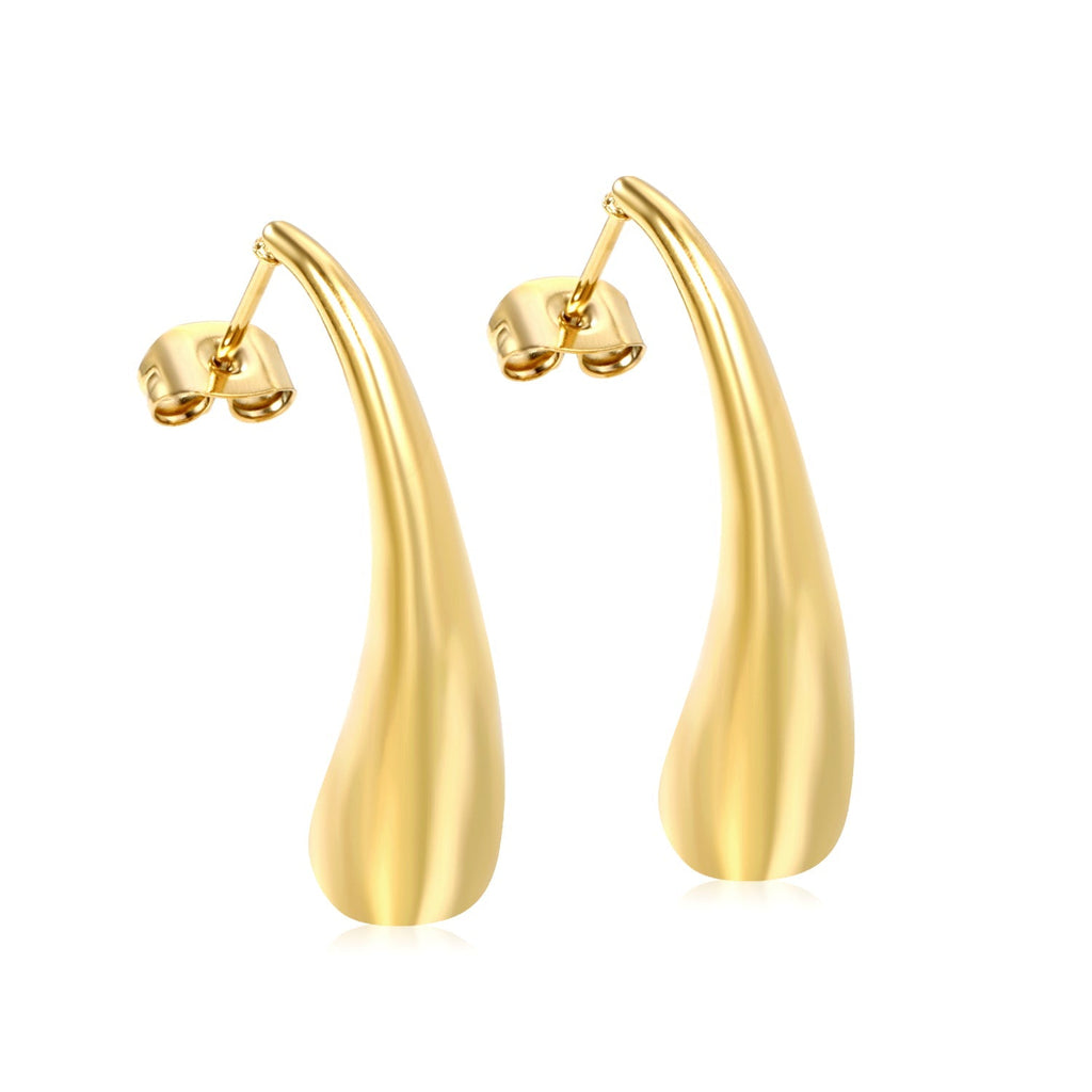 Radiant Teardrop Statement Earrings - MacroPanora