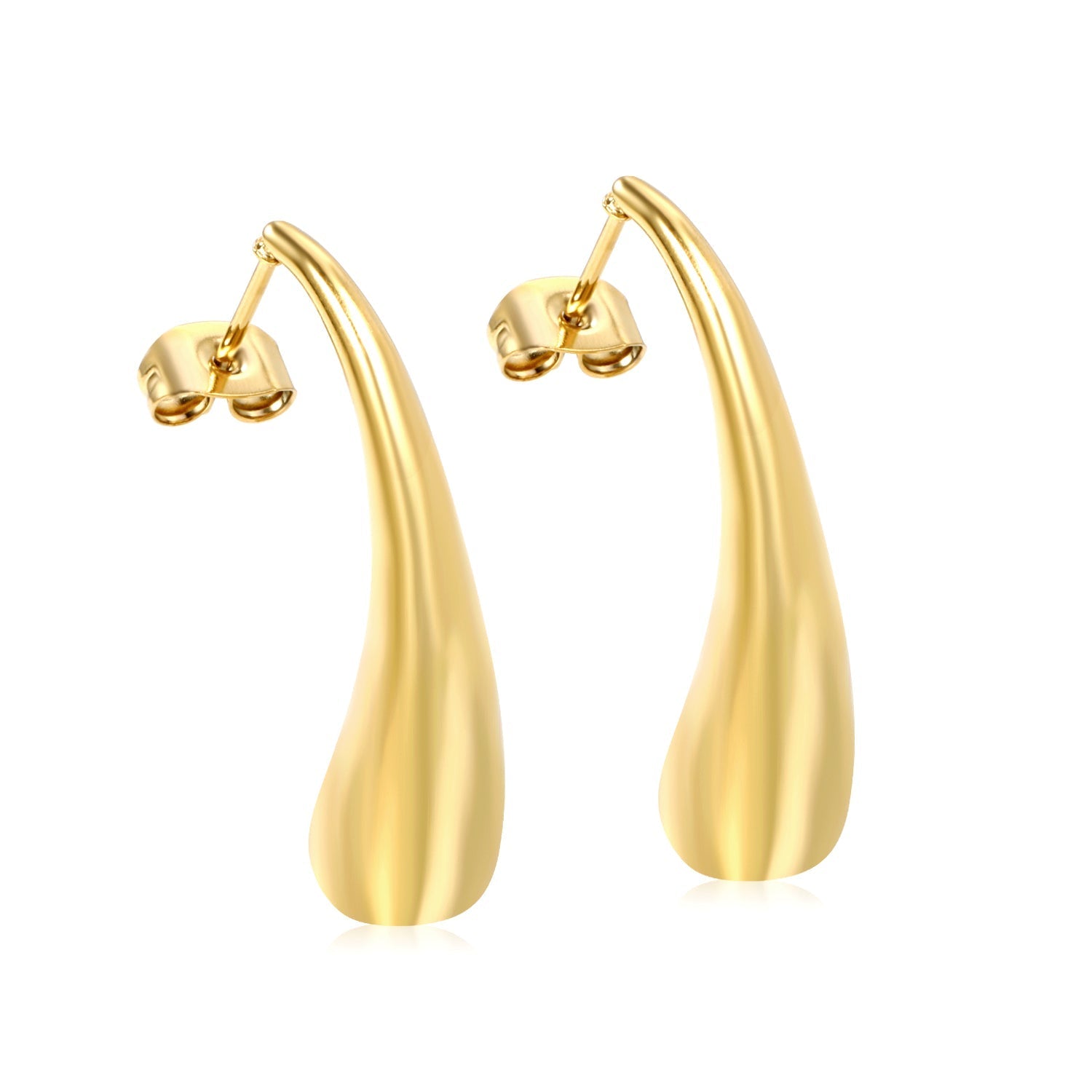 Radiant Teardrop Statement Earrings - MacroPanora