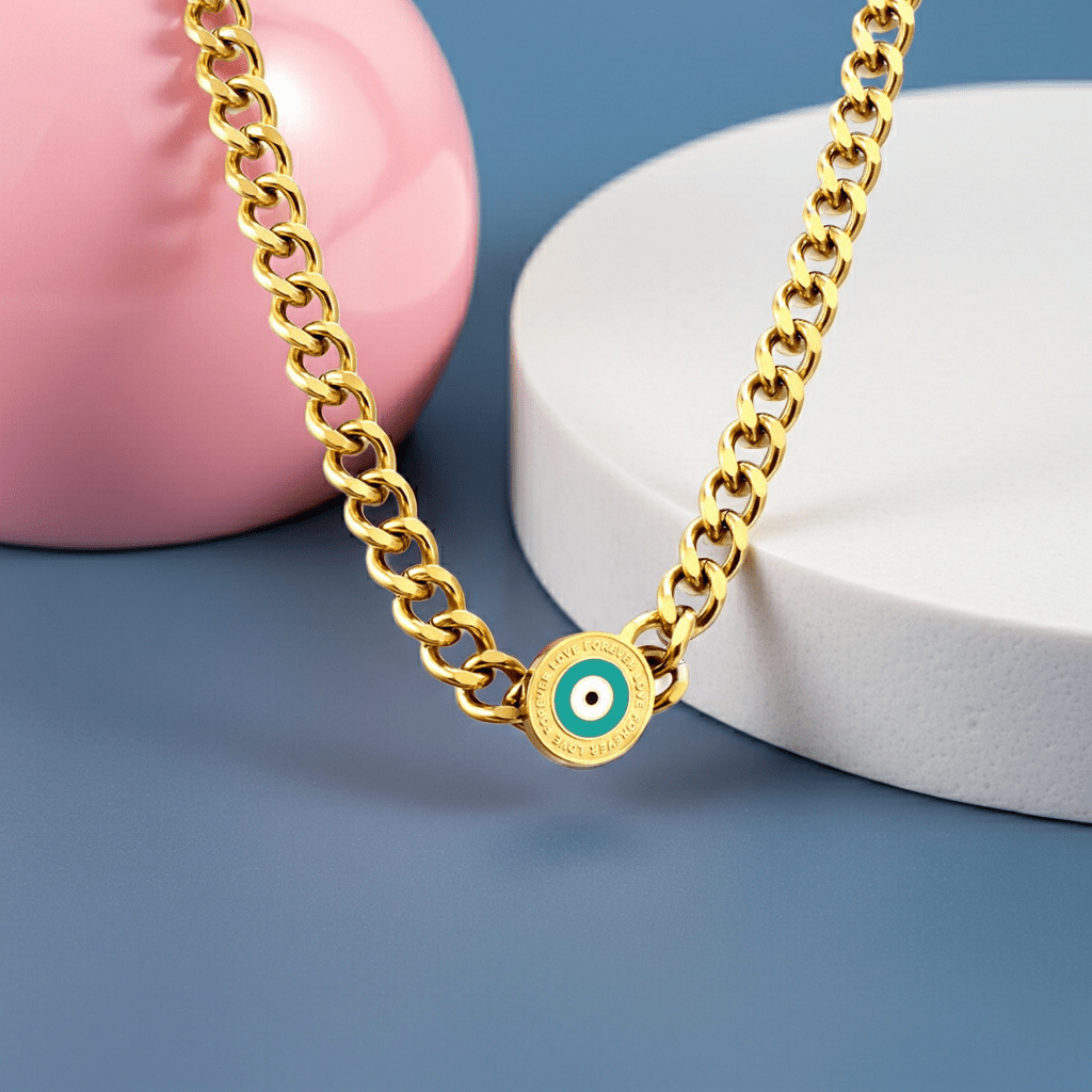 Rainbow Eye Pendant - MacroPanora