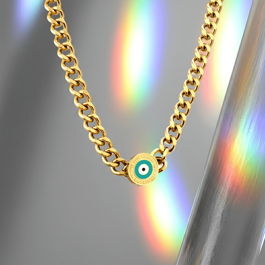 Rainbow Eye Pendant - MacroPanora