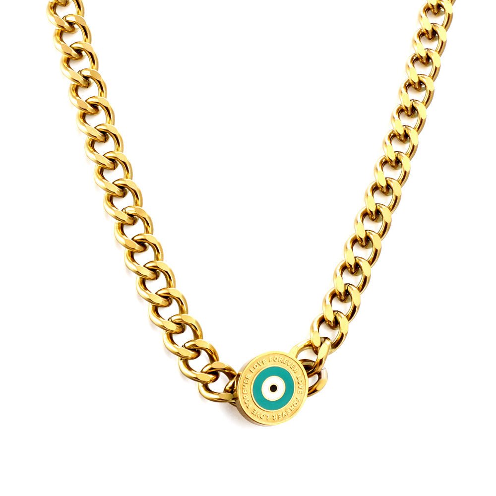 Rainbow Eye Pendant - MacroPanora