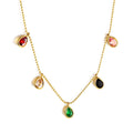 Rainbow Teardrop Pendant - MacroPanora