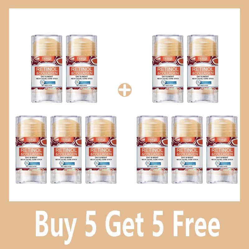 Retinol and Collagen Neck Cream - 40g | Firming, Moisturizing, and Lifting Formula with Hyaluronic Acid for All Skin Types - MacroPanora