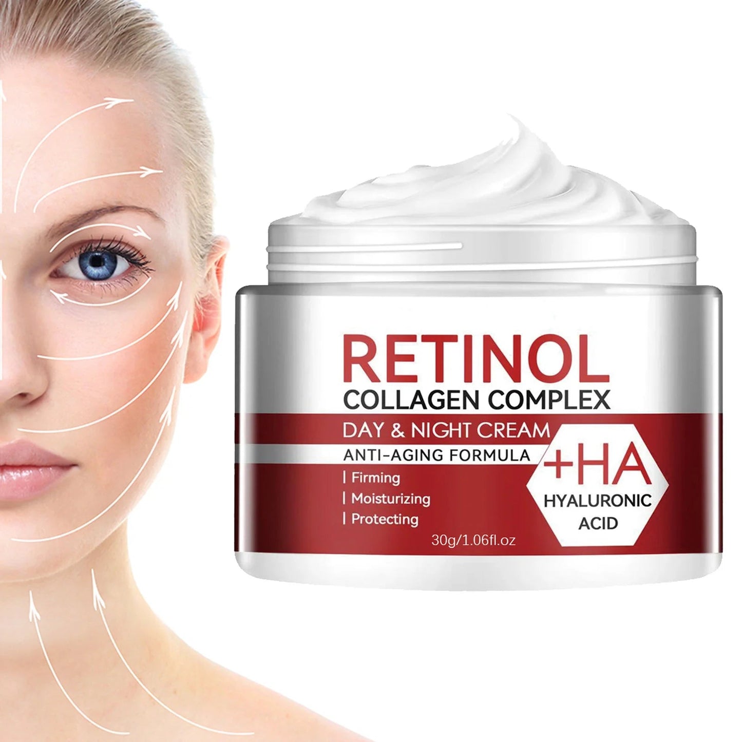 Anti-Wrinkle Retinol Face Moisturizer for Youthful Skin - MacroPanora